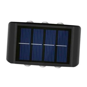 Elbat Aplique Solar LED 150lm - Panel Solar Integrado 2V, 150mAh - Bateria 1.2V, 600mAh