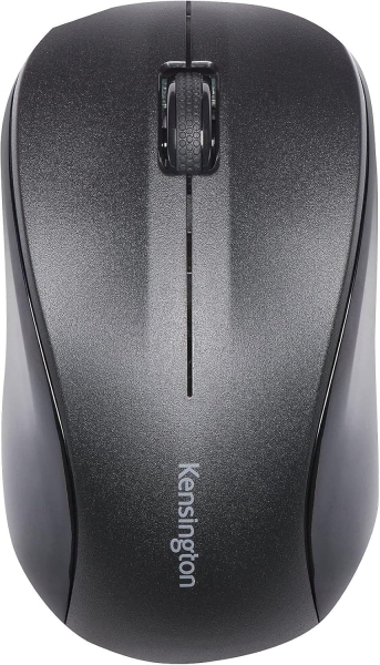 Kensington Valumouse Raton Inalambrico 2,4GHz - Sensor de 1000ppp - 3 Botones - Uso Ambidiestro - Clics Silenciosos - Color Negro