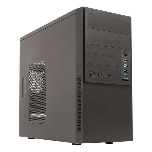 Unykach Caviar 6K Caja Micro ATX - Tamaño Disco Soportado 3.5", 2.5" - USB-A 3.2/2.0, Audio, Lector de Tarjetas