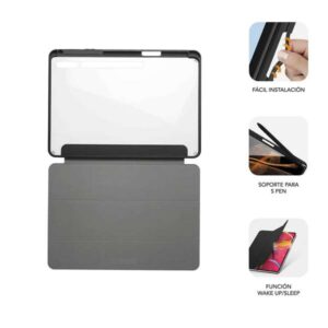 Subblim Funda Exclusiva para Samsung Galaxy Tab S9 11"/S9 FE+ 10,9” - Proteccion Total - Diseño Moderno - Material Resistente - Facil Instalacion - Angulos de Vision - Acceso a Funciones - Ultraligera - Interior Aterciopelado - Transporte Seguro - Ajus