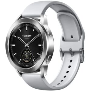 Xiaomi Watch S3 Reloj Smartwatch - Pantalla AMOLED 1.43" - Bisel de Acero Inoxidable - NFC, Bluetooth 5.2 - Autonomia hasta 15 Dias - Resistencia 5 ATM - Color Plata