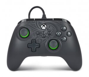 PowerA Mando con Cable Advantage para Xbox Series X|S -  Green Hint