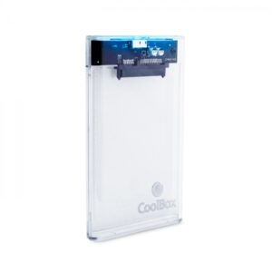Coolbox Caja Externa 2,5" SlimChase T-2533 SATA - USB3.0 - Transparente