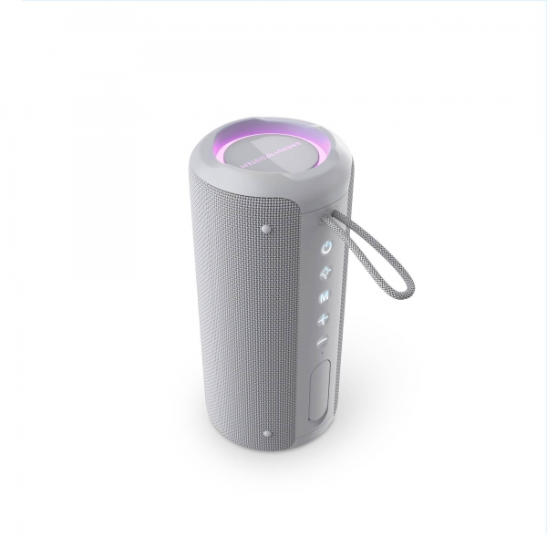 Energy Sistem Soundbliss Altavoz Bluetooth True Wireless 40W - Radio FM - 12h Autonomia - IPX6 - LED - Manos Libres - USB-C - Color Gris