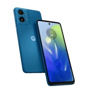 Motorola Moto G04s Smartphone Pantalla IPS 6.56" - 8GB - 128GB - Camara 50mp - Bateria 5000mAh - Admite Carga de 10W - Color Azul