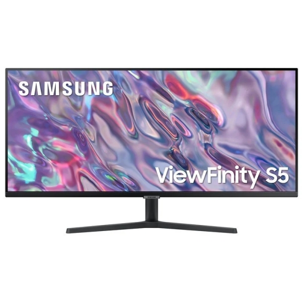 Samsung ViewFinity S5 Monitor 34" LED UWQHD 100Hz HDR10 - Respuesta 5ms - Angulo de Vision 178° - HDMI, Displayport - VESA 100x100mm