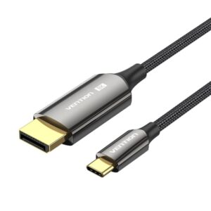 Vention Cable USB-C a DisplayPort 8K - 1m - Trenzado - Color Negro