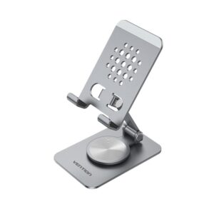 Vention Soporte para Smartphone/Tablet - 360º - Color Plata