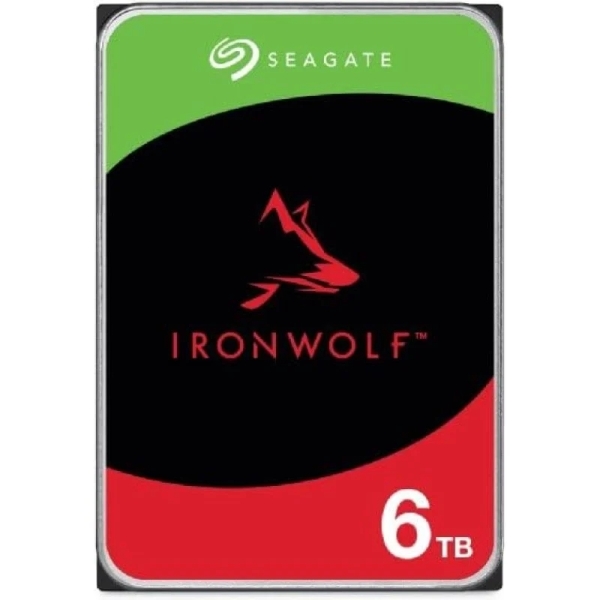 Seagate Ironwolf Disco Duro Interno 3.5" SATA 3 6TB NAS