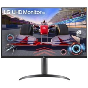 LG 32UR550-B Monitor LED 31.5" IPS UltraHD 4K HDR10 - 60Hz - Respuesta 4ms - Altavoces 10W - Angulo de Vision 178º - 16:9 - HDMI, DisplayPort - VESA 100x100mm - Color Negro