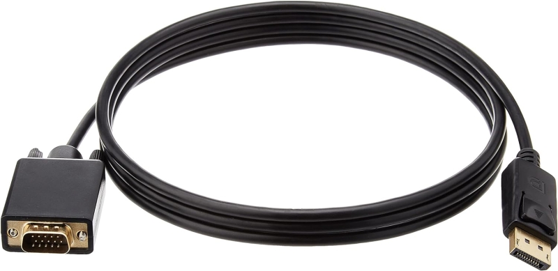 Urban Factory Adaptador DP Macho a VGA - Color Negro