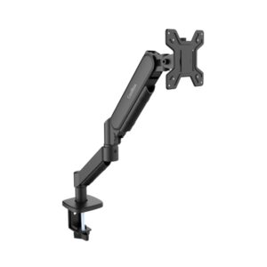 Coolbox M02 Soporte de Mesa con Brazo Articulado para Monitor Hasta 32" - Giratorio e Inclinable - Gestion de Cables - Peso Max 8kg - VESA 100x100mm - Color Negro
