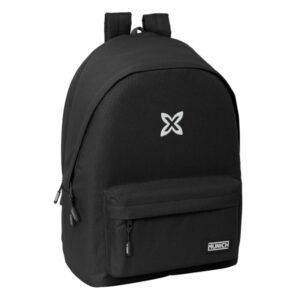 Safta Munich Basicos Mochila para Portatil 15.6" - Conector USB - 2 Compartimentos - 31x44x18cm - Color Negro