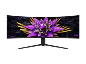 TCL 57R94 Monitor 57" Curvo MiniLED 32:9 - Dual 4K 7680x2160 - 120Hz - Respuesta 1ms - Vesa 100x100 - Color Blanco
