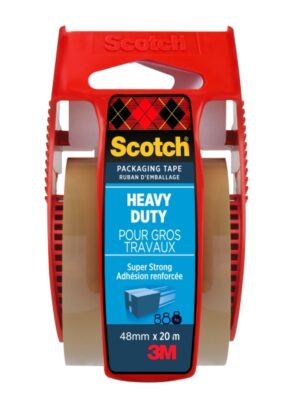 Scotch Precinto de Embalaje - 48mm x 20m - Incluye Dispensador - Color Transparente