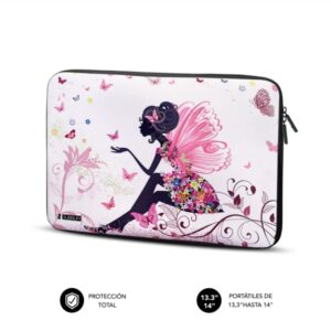 Subblim Funda Trendy de Neopreno Portátil de 13.3" a 14"- Resistencia a Golpes y Caidas - Colores Varios