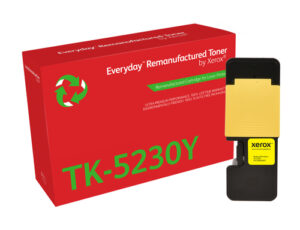 Xerox Everyday Kyocera TK5220/TK5230 Amarillo Cartucho de Toner Remanufacturado - Reemplaza 1T02R9ANL1/1T02R9ANL0/TK5220Y/TK5230Y