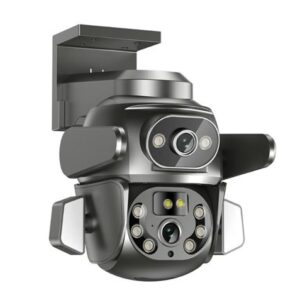 XO CR04 Camara Vigilancia WiFi - FullHD - Deteccion de Movimiento - Vision Nocturna - Sonido Bidireccional - Color Negro