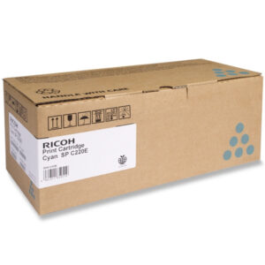 Ricoh SPC220/SPC221/SPC222/SPC240 Cyan Cartucho de Toner Original - 407645