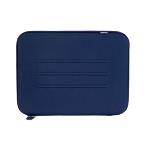 Milan Coleccion 430 Funda Semirrigida para Portatil hasta 14" - Forro Atercipelado - Bolsillo Interior - Cierre de Cremallera - Color Azul Marino