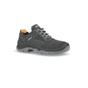 Upower Tudor L Calzado de Seguridad Bajos - Talla 35 - Empeine en Gamuza, Inserciones Textiles Ultra Transpirables, Puntal y Lamina de Acero, Antiperforacion, Antideslizante, Proteccion S1P FO SR - Color Gris