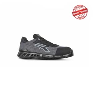 Upower Adam S ESD Calzado de Seguridad Ultraligeros - Talla 35 - Nylon Transpirable, Puntera AirToe Aluminium, Suela Antideslizante, Antiabrasion, Proteccion S1PS FO SR, Plantilla Antibacteriana - Color Gris