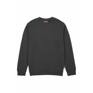 Upower Ombo Sudadera Cuello Redondo Alta Calidad - Talla 2XL - Suavidad y Resistencia, Ajuste Comodo, Detalles Elasticos, Proteccion DPI1, Polialgodon Duradero - Color Gris Meteorito