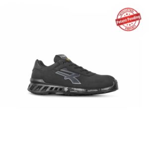 Upower Ben S ESD Calzado de Seguridad Resistentes al Agua - Talla 35 - Puntera AirToe Aluminium, Suela Antideslizante y Antiabrasion, Sistema Antiperforacion, Proteccion Contra el Frio - Color Gris Oscuro