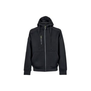 Upower Cork Sudadera - Talla 2XL - Proteccion Incluida, Peso Ligero, Diseño Sintetico - Color Negro Carbon