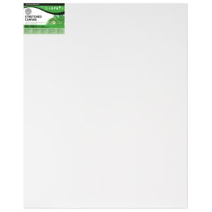 Daler Rowney Simply Bastidor Entelado - 80x100cm - Imprimacion Triple - Grano Medio - 100% Algodon sin Acido - 250g - Color Blanco
