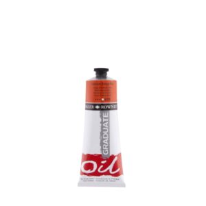 Daler Rowney Graduate Pintura al Oleo - Tubo de Aluminio - 220ml - Color Naranja de Cadmio