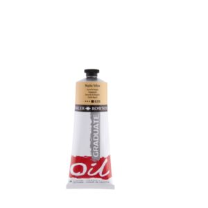 Daler Rowney Graduate Pintura al Oleo - Tubo de Aluminio - 220ml - Color Amarillo de Napoles