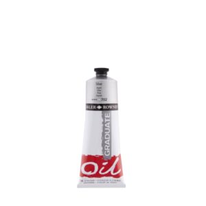 Daler Rowney Graduate Pintura al Oleo - Tubo de Aluminio - 220ml - Color Plata