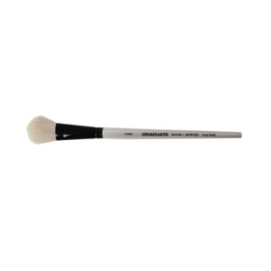 Daler Rowney Graduate Pincel Acuarela - Pelo de Cabra Natural - Mango Corto - Oval Lavis 3/4"
