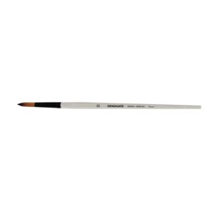 Daler Rowney Graduate Pincel Multitecnica - Pelo Sintetico - Mango Largo - Redondo, Nº20