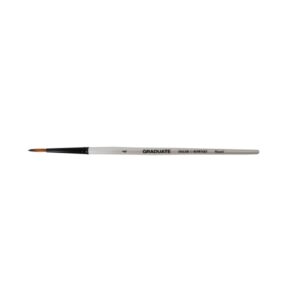 Daler Rowney Graduate Pincel Multitecnica - Pelo Sintetico - Mango Corto - Redondo Nº 4