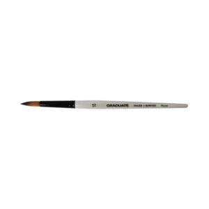 Daler Rowney Graduate Pincel Multitecnica - Pelo Sintetico - Mango Corto - Redondo Nº10