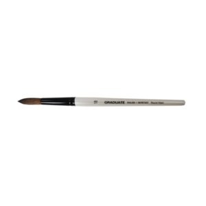 Daler Rowney Graduate Pincel Acuarela - Mezcla de Pelo de Pony y Sintetico - Mango Corto - Redondo Lavis Nº18