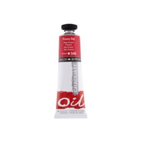 Daler Rowney Graduate Pintura al Oleo - Tubo de Aluminio - 38ml - Color Rojo Primario
