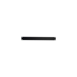 WP Tapa Delantera para Armario 1U - 490x15x55mm - Color Negro