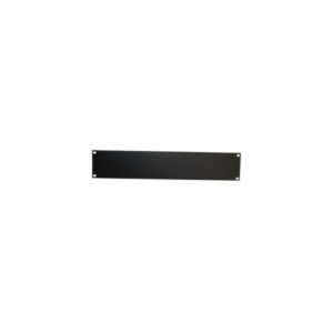 WP Tapa Delantera para Armario 2U - 490x15x100mm - Color Negro
