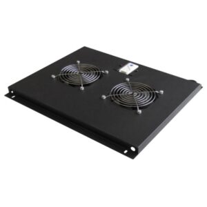 WP Termostato para Armarios de la Serie RNA con 2 Ventiladores - 475x55x400mm - Color Negro