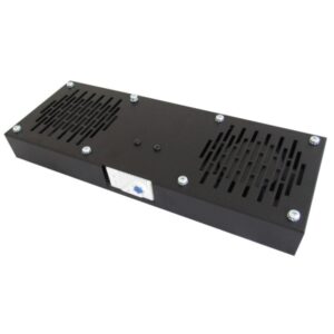 WP Termostato para Armarios de la Serie RWA con 2 Ventiladores - 475x400x55mm - Color Negro