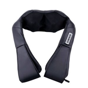 XO FG09 Masajeador de Cuello con Calor - 3 Niveles - 30W - Adaptador y Cable para Coche - Color Negro
