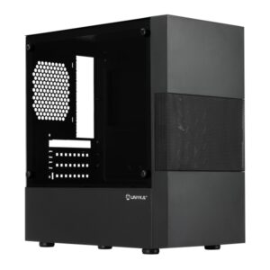 Unykach Aero C25 Caja MicroATX - Fuente de Alimentacion 500W Incluida - Tamaño Disco Soportado 3.5", 2.5" - USB-A 3.0 y Audio