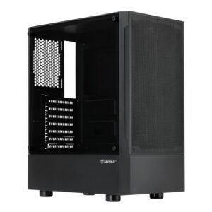 Unykach Aero C35 Caja ATX - Fuente de Alimentacion 500W Incluida - Tamaño Disco Soportado 3.5", 2.5" - USB-A 3.0 y Audio