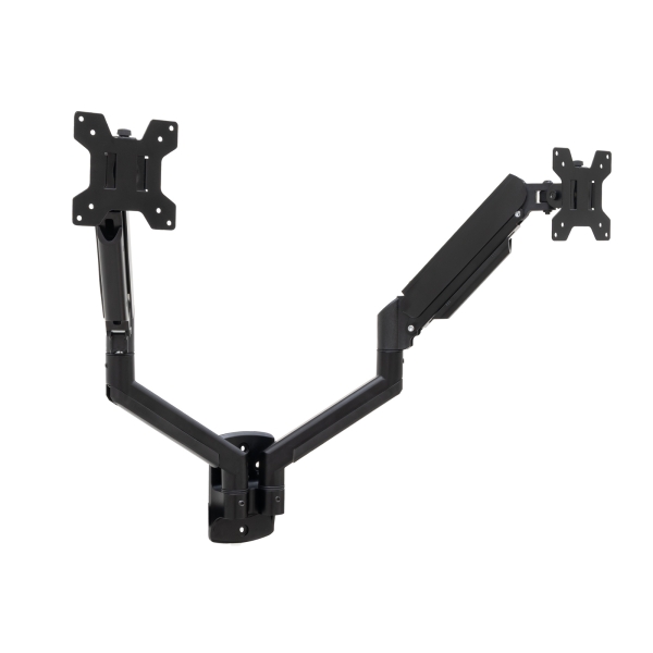 Tooq Soporte de Pared con Brazos Articulados para Monitores de 13"-34" - Piston de Gas - Giratorio e Inclinable - Gestion de Cables - Peso Maximo 10kg - VESA 100x100 - Color Negro