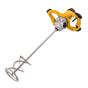 Blim Mezclador Electrico - Potencia 1800W - 2 Velocidades Regulables 180-700rpm - Incluye Agitador de Mortero - Compatible con Rosca M14 - Color Negro y Amarillo