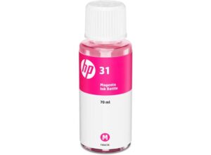HP 31 Magenta Botella de Tinta Original - 1VU27AE