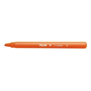 Milan Junior Marcador Fluorescente - Punta Biselada 1 - 4mm - Color Naranja